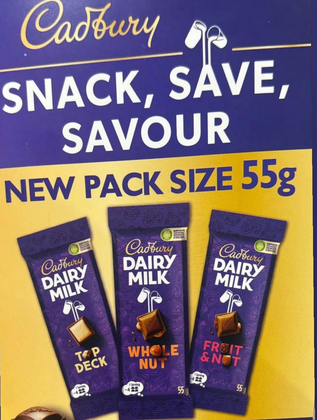 Cadbury Dairy Milk Case 18’s (55g)