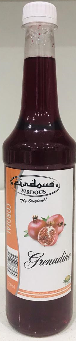 Firdous Grenadine Cordial 750ml