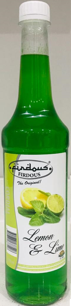 Firdous Lemon & Lime Cordial 750ml