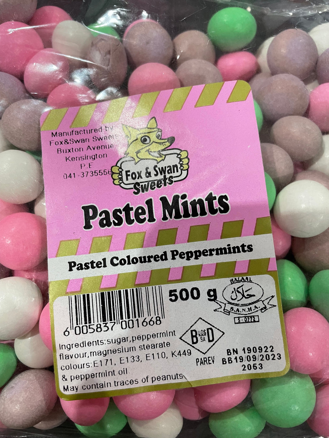 Fox & Swan Pastel Mints 500G