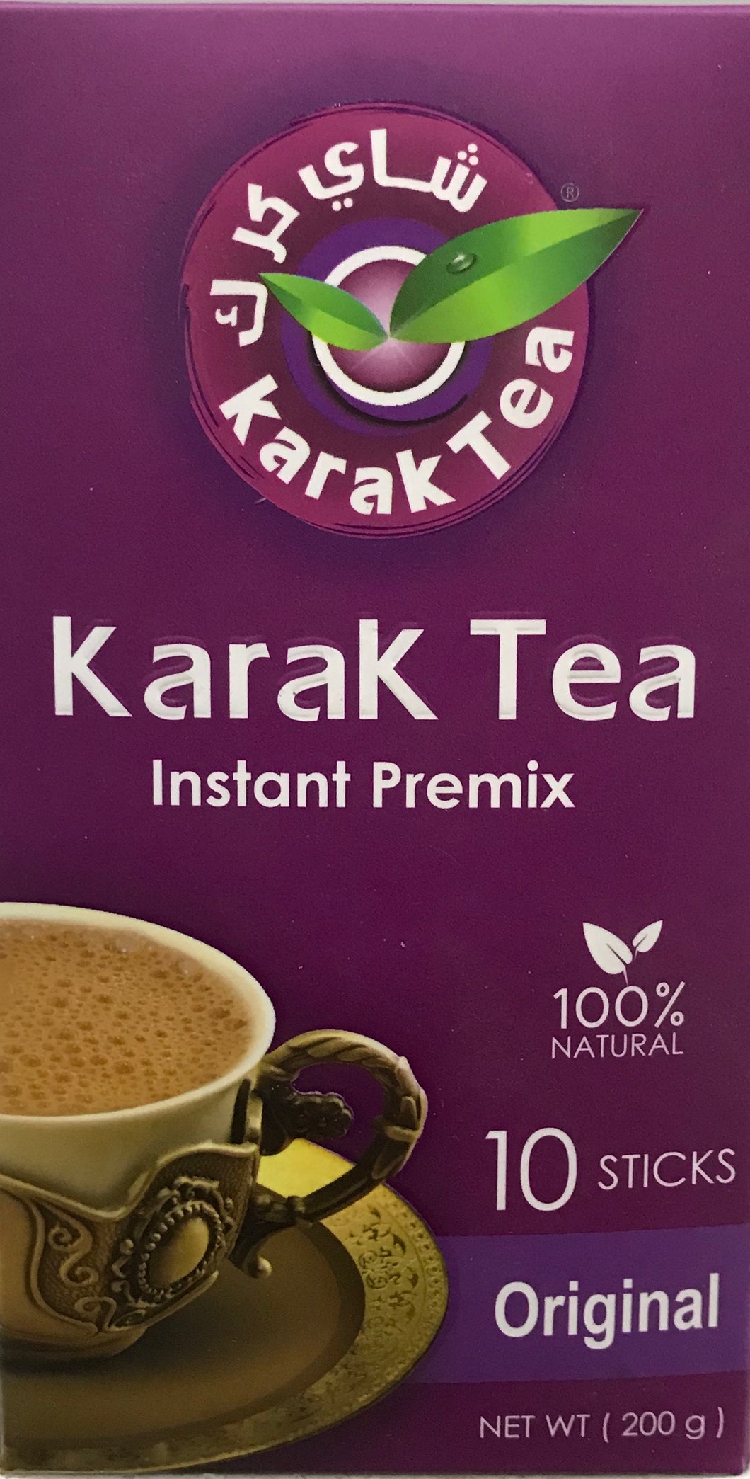 Karak Tea Instant Premix 200g Original (10 Sticks)