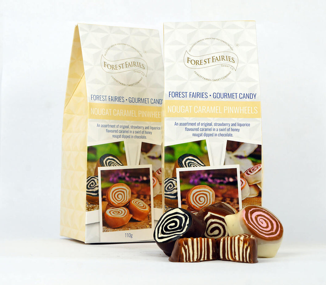 Forest Fairies Nougat Caramel Pinwheels 110g