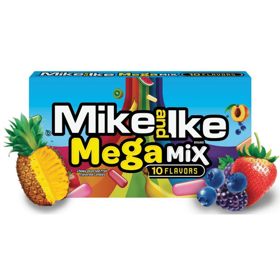 Mike & Ike Mega Mix 10 Flavours 121g