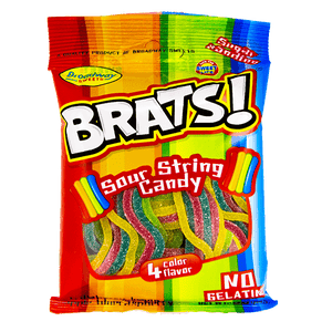 Brats Sour String Candy 50g