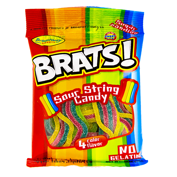 Brats Sour String Candy 50g