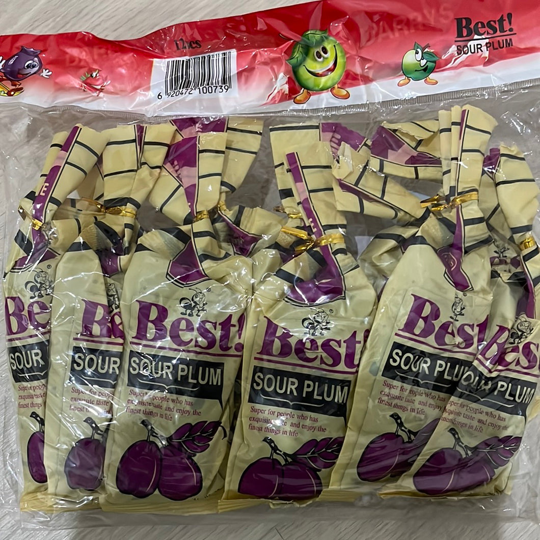 Best Sour Plum 12 x 45g (540g)