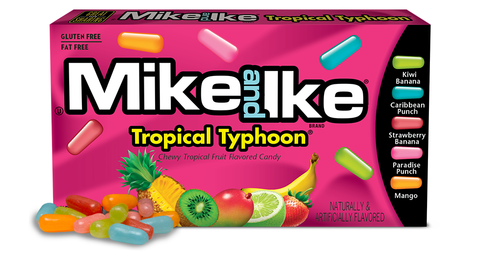 Mike & Ike Tropical Typhoon 121g